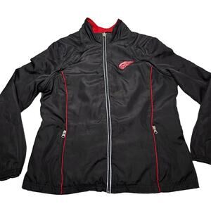 Detroit Red Wings Women’s Size Large Full-Zip Jacket w/ Removable Sleeves NHL